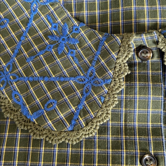 Sézane embroidered collar blouse - Picture 4 of 7